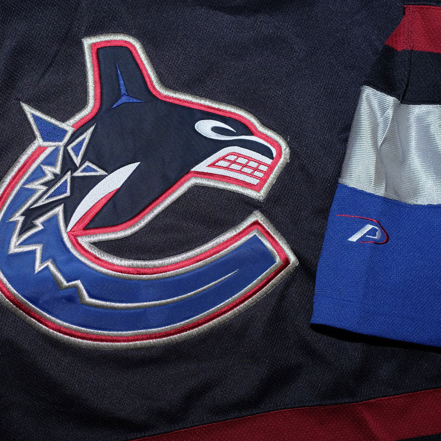 Vintage Vancouver Canucks Jovanovski Jersey XLarge - Double Double Vintage