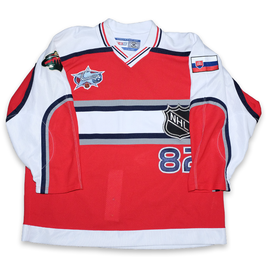 Vintage NHL All Star Game 2000 Gaborik Jersey XXL - Double Double Vintage