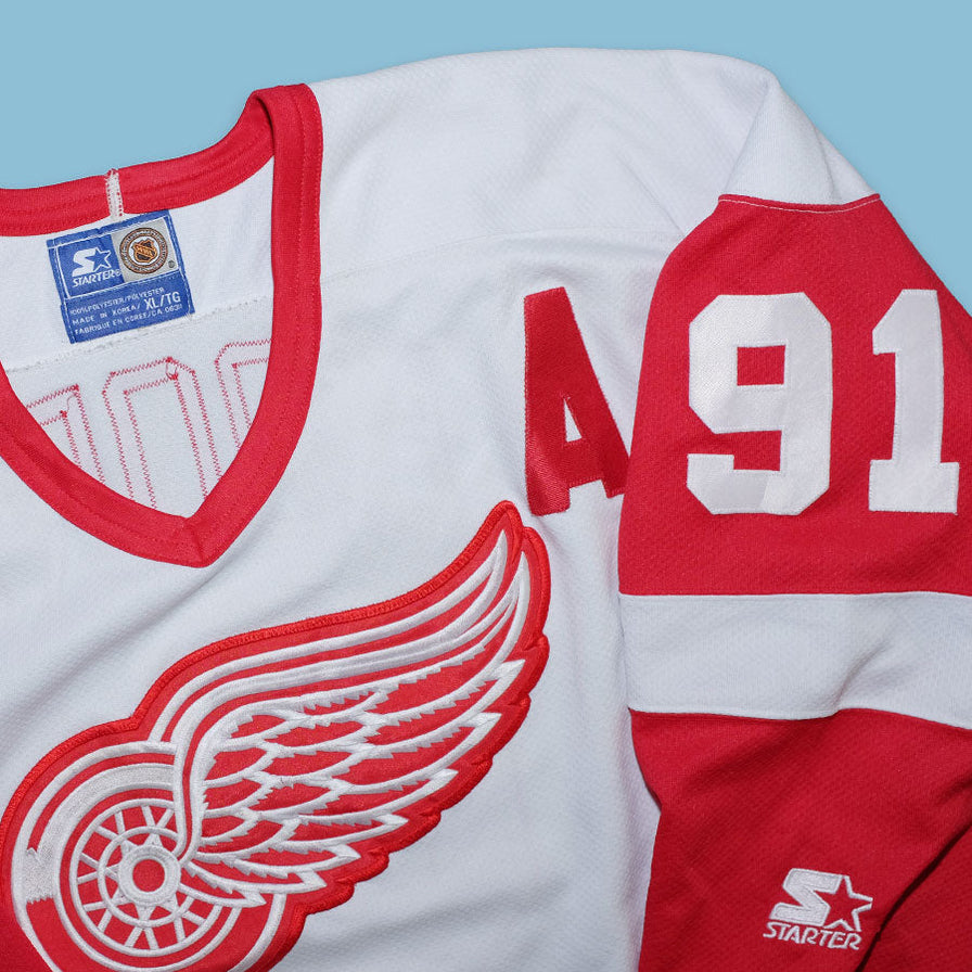 Vintage Starter Detroit Redwings Fedorov Jersey XLarge - Double Double Vintage