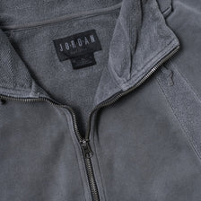 Vintage Nike Jordan Flight Q-Zip Sweater XLarge