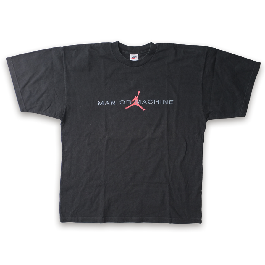 Vintage Nike Jordan Man or Machine T-Shirt XLarge - Double Double Vintage