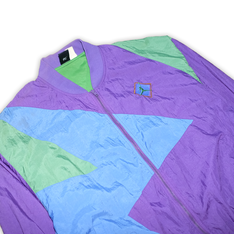 Rare Nike Air Jordan Trackjacket Large - Double Double Vintage
