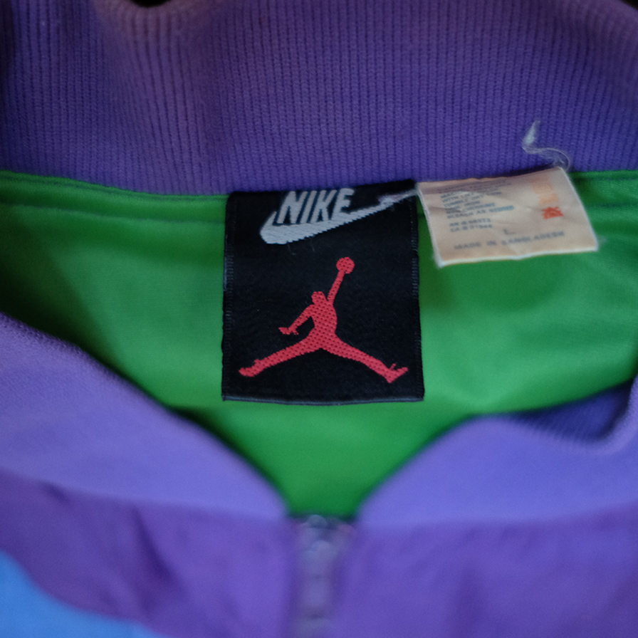 Rare Nike Air Jordan Trackjacket Large - Double Double Vintage