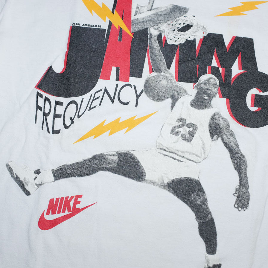 Vintage Nike Jordan Jamming Frequency T-Shirt XLarge - Double Double Vintage