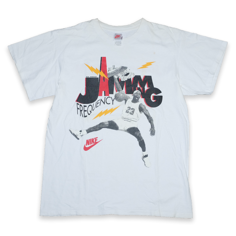 Vintage Nike Jordan Jamming Frequency T-Shirt XLarge - Double Double Vintage