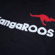 Womens Vintage Kangaroos Sweatshirt Medium - Double Double Vintage
