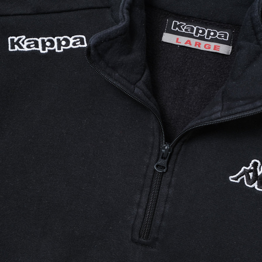 Vintage Kappa Women's Q-Zip Sweater Medium / Large
