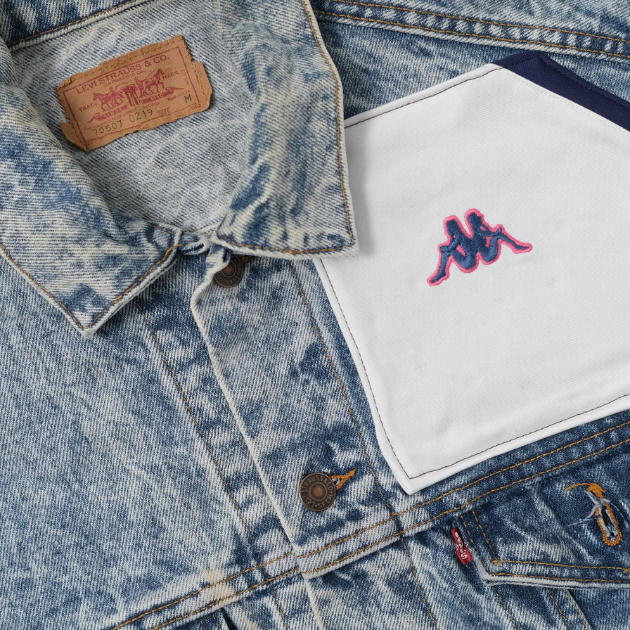 Kappa x Levis Denim Jacket Medium