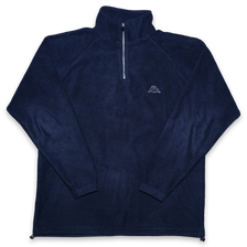 Vintage Kappa Q-Zip Fleece XLarge - Double Double Vintage