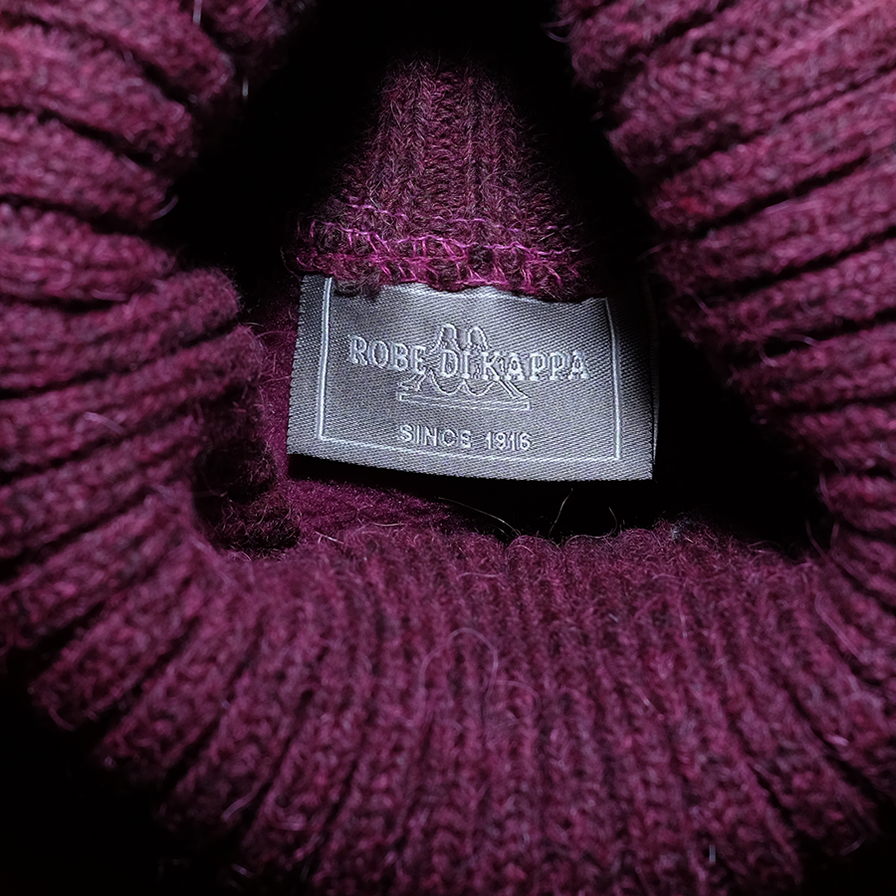 Vintage Kappa Turtleneck Fleece Medium / Large - Double Double Vintage