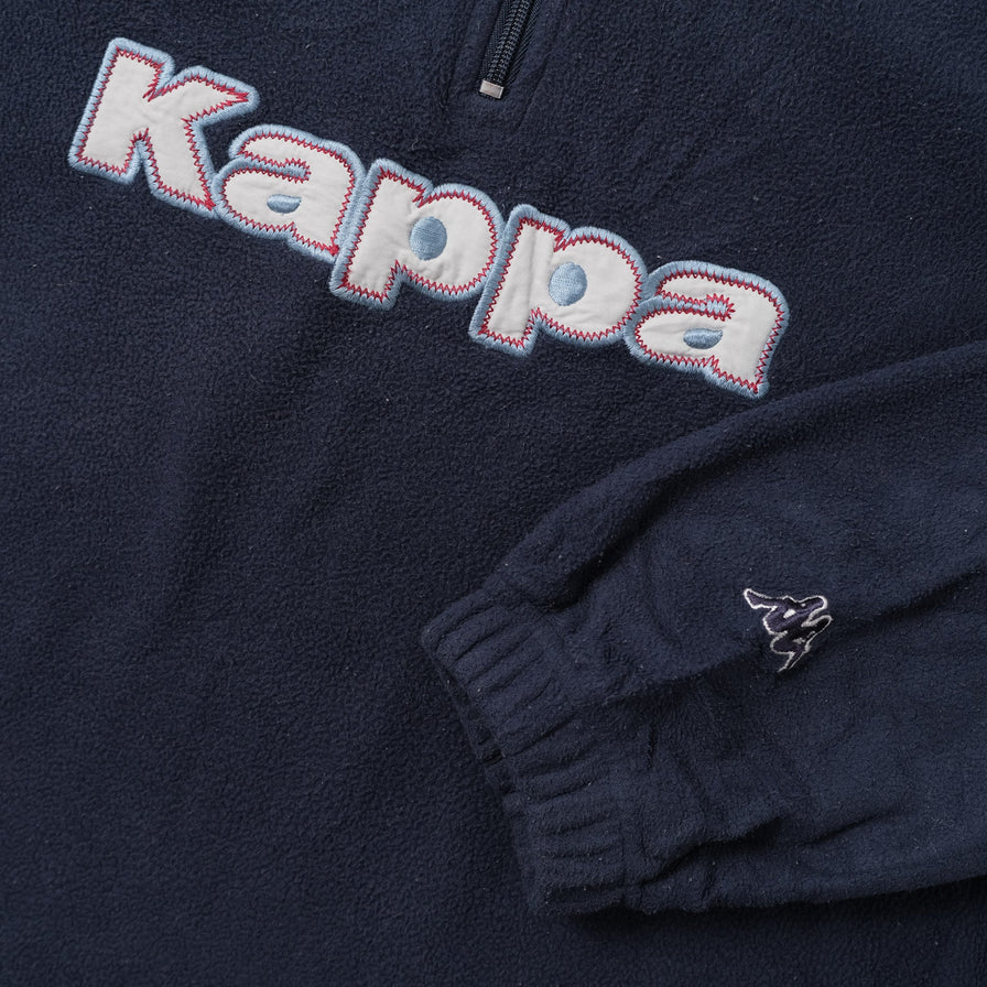 Vintage Kappa Q-Zip Fleece Small