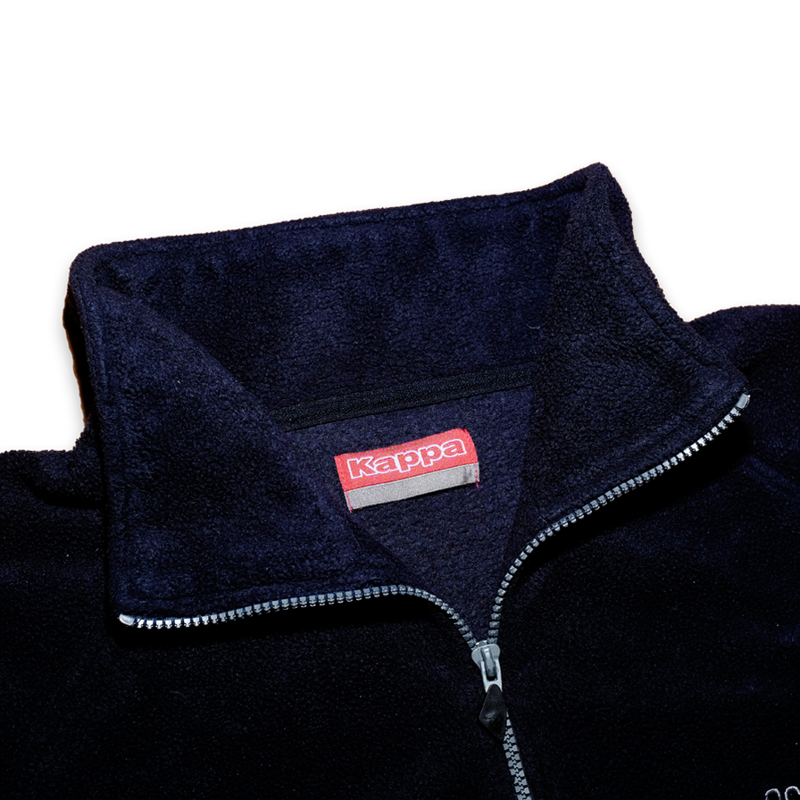 Vintage Kappa Q-Zip Fleece XXLarge - Double Double Vintage