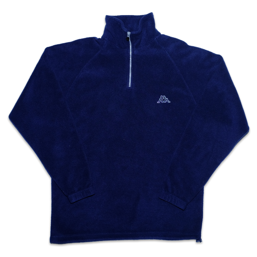 Vintage Kappa Q-Zip Fleece Large / XLarge - Double Double Vintage