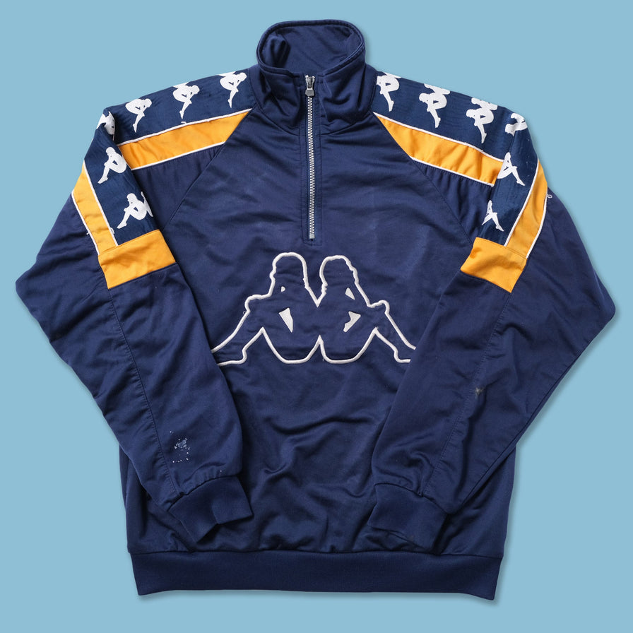 Vintage Kappa Q-Zip Sweater Medium
