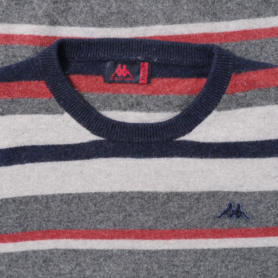 Vintage Kappa Knit Sweater Medium / Large
