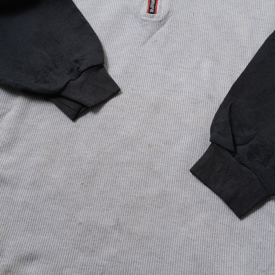 Vintage Kappa Q-Zip Sweater Large