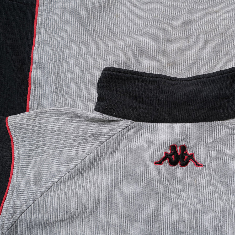 Vintage Kappa Q-Zip Sweater Large