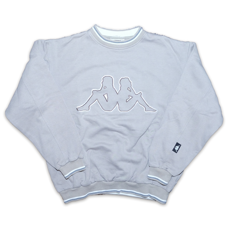 Kappa Logo Sweater Large - Double Double Vintage