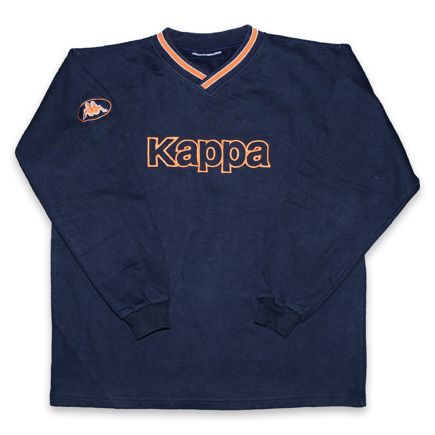 Vintage Kappa V-Neck Sweater Small - Double Double Vintage