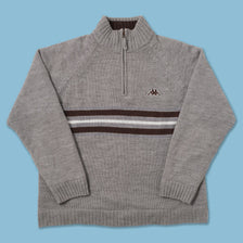 Vintage Kappa Q-Zip Knit Sweater XLarge