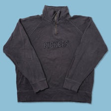 Vintage Kickers Q-Zip Sweater Large