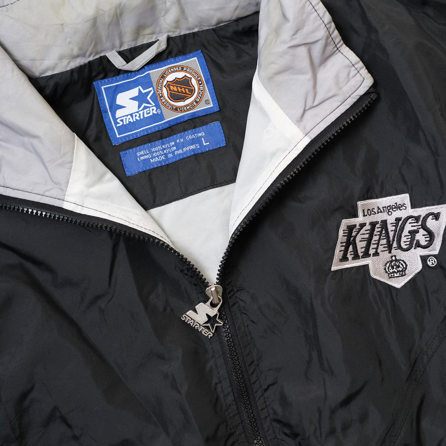 Vintage Starter Los Angeles Kings Track Jacket Large