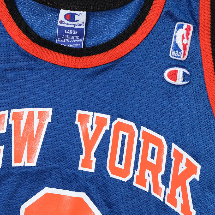 Vintage Champion New York Knicks Jersey Large