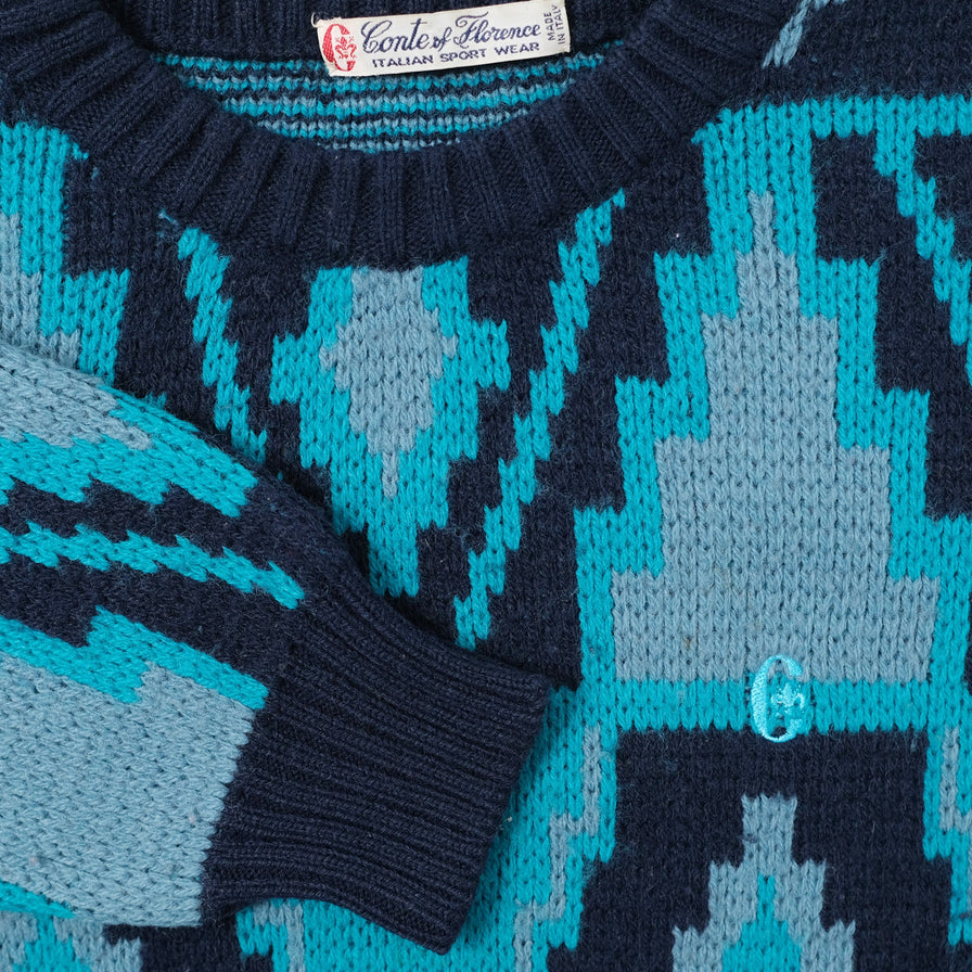 Vintage Knit Sweater Large