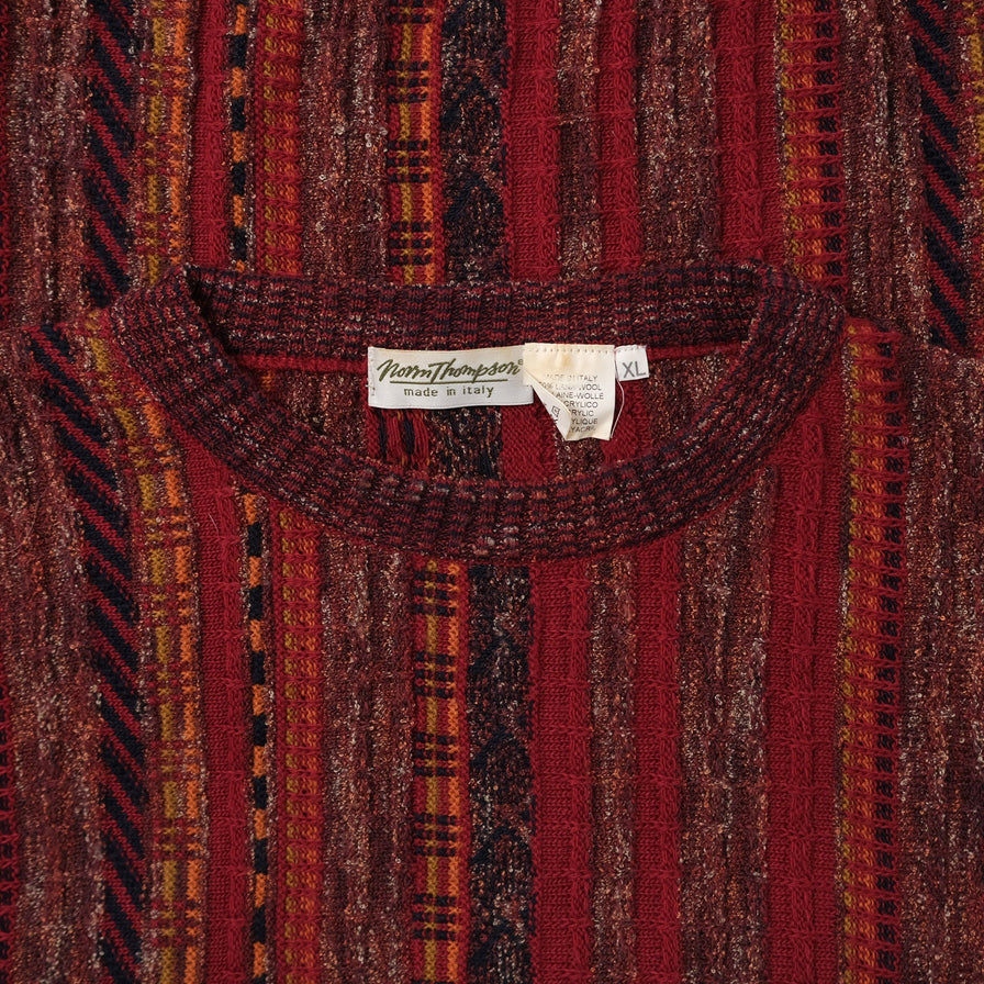 Vintage Coogi Style Sweater XLarge