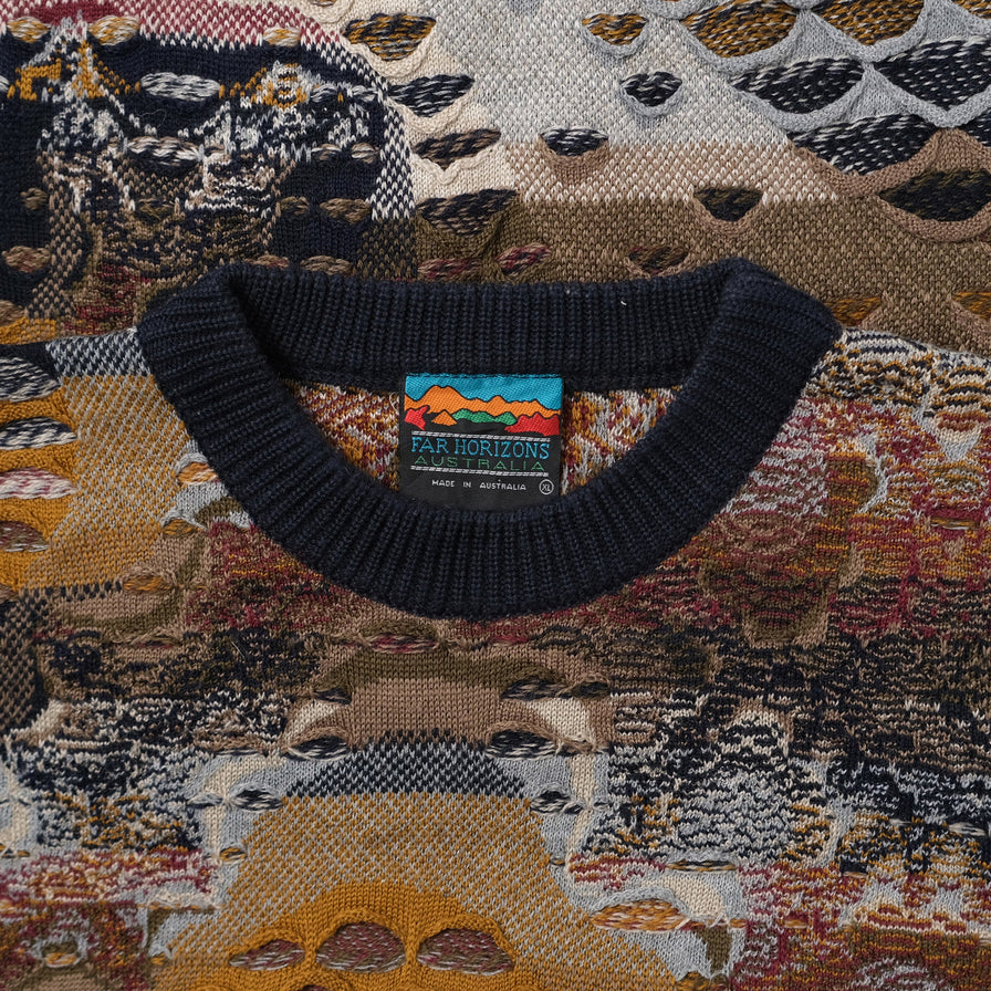 Vintage Coogi Style Sweater XLarge