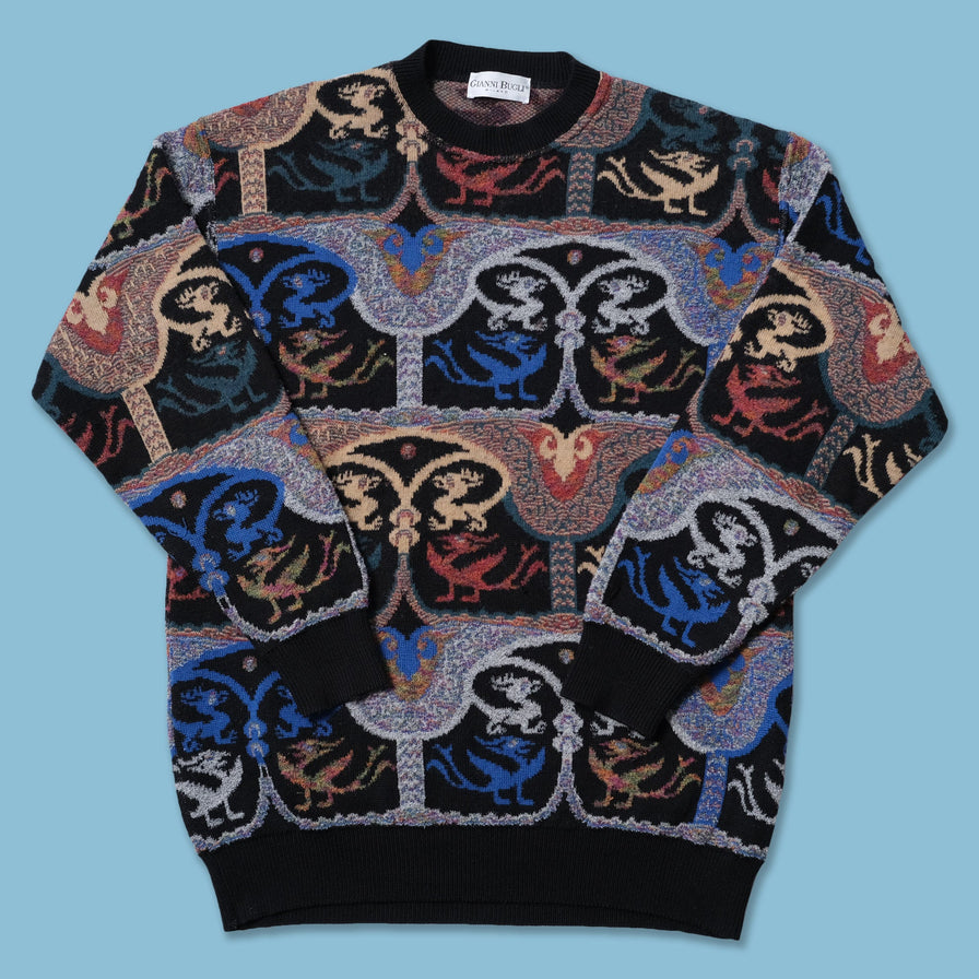 Vintage Gianni Bugli Wool Sweater XLarge