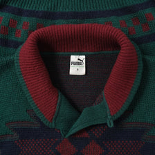 Vintage Puma Knit Sweater Large