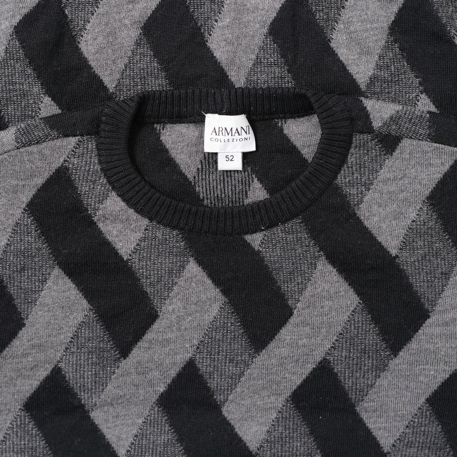 Vintage Armani Knit Sweater Medium / Large