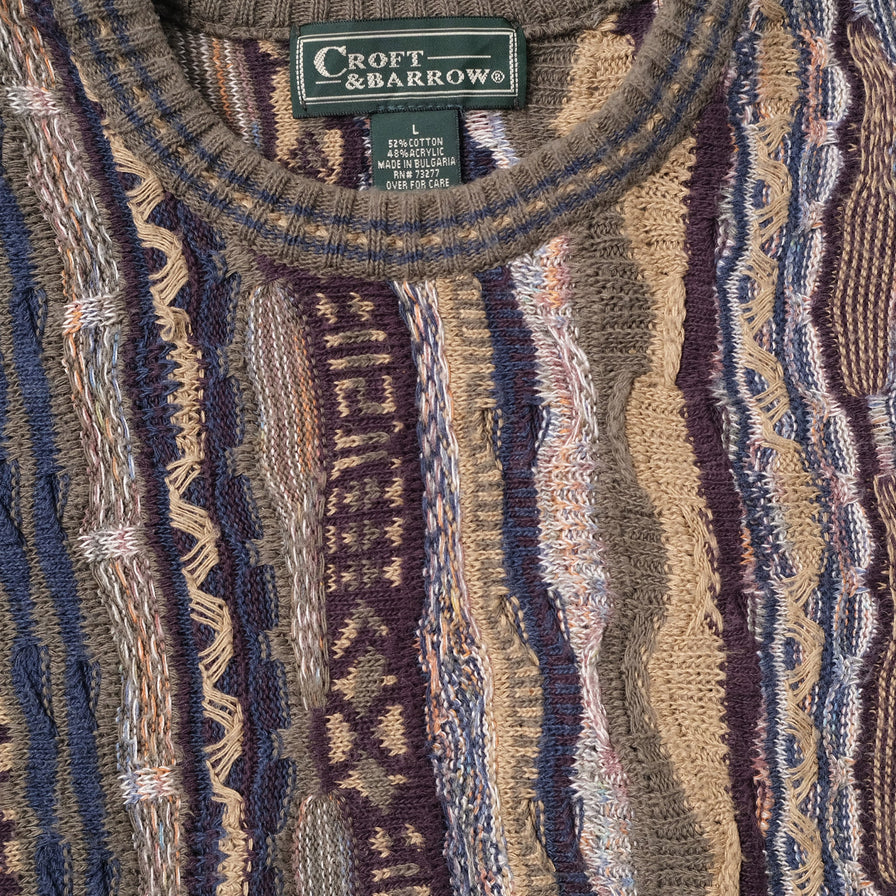 Vintage Coogi Style Sweater Large
