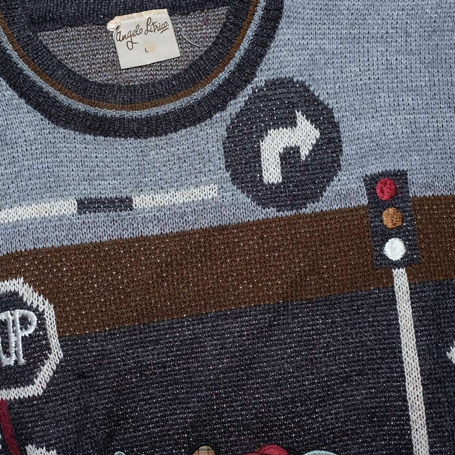 Vintage Angelo Litrico Knit Sweater Large