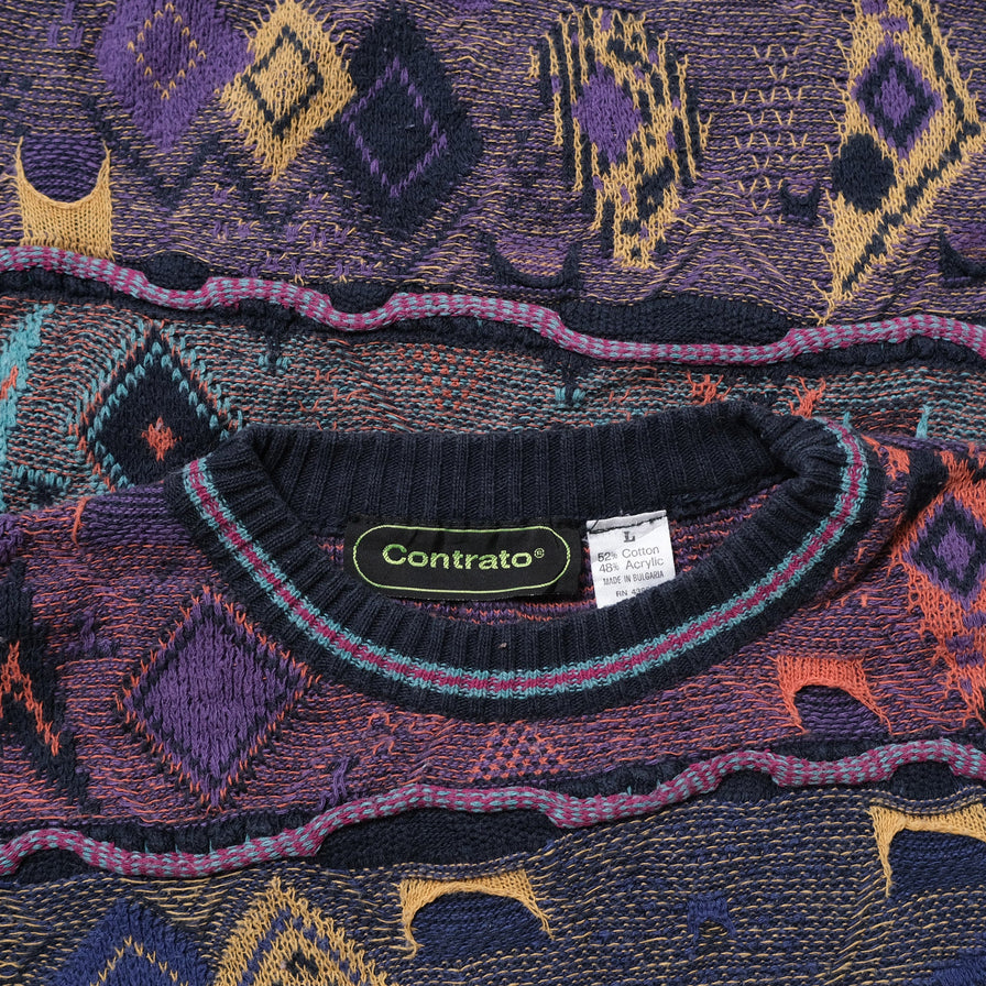 Vintage Coogi Style Sweater Large