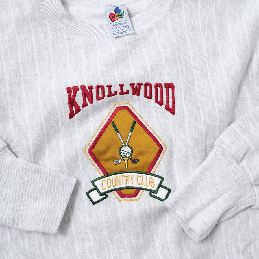 Vintage Knollwood Country Club Sweater Medium