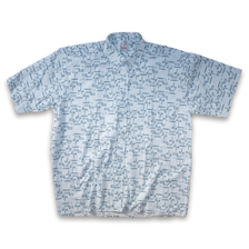 Vintage Short Sleeve Pattern Shirt XLarge - Double Double Vintage