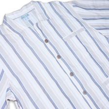 Vintage Vertical Stripe Shirt Large - Double Double Vintage