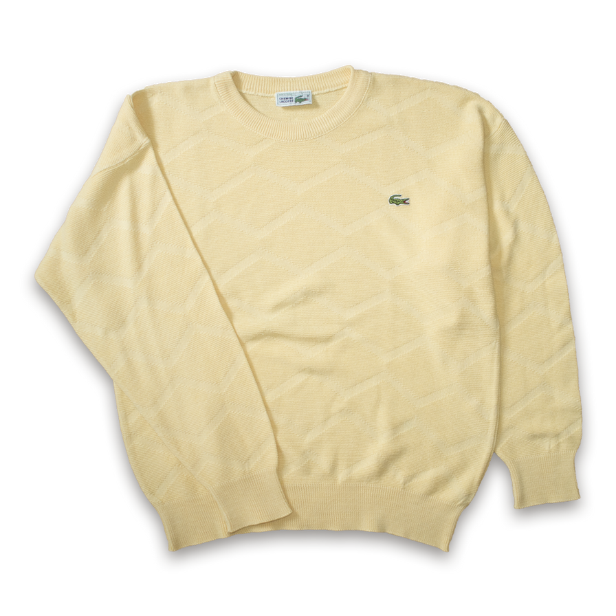 Lacoste Knit Sweater Medium - Double Double Vintage