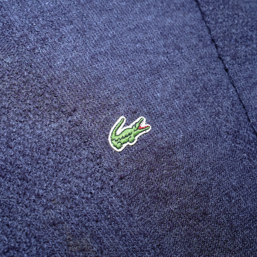 Vintage Lacoste Knit Sweatshirt Medium / Large - Double Double Vintage
