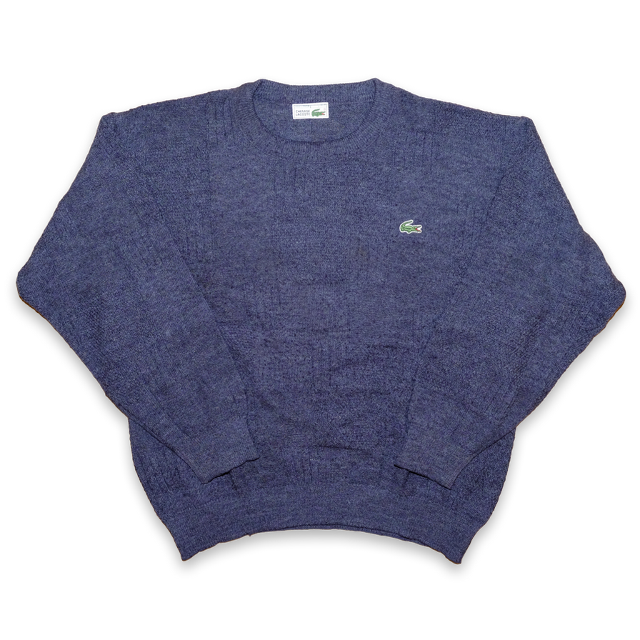 Vintage Lacoste Knit Sweatshirt Medium / Large - Double Double Vintage