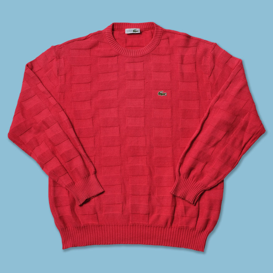 Vintage Lacoste Knit Sweater Large