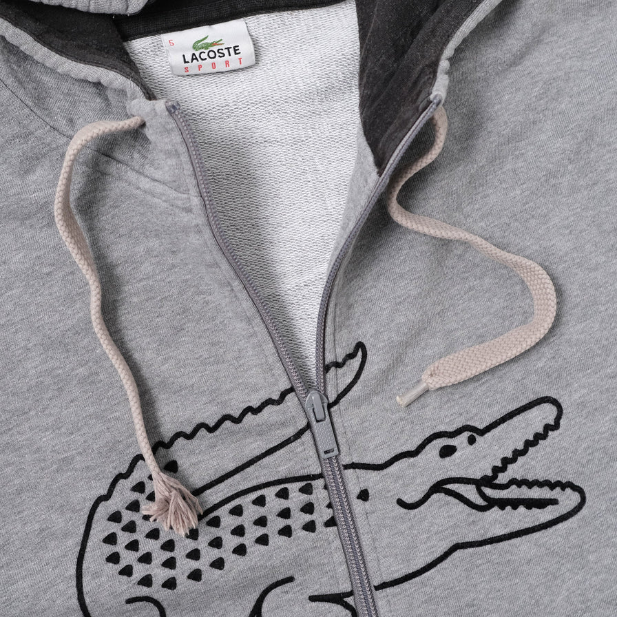Vintage Lacoste Zip Hoody Large