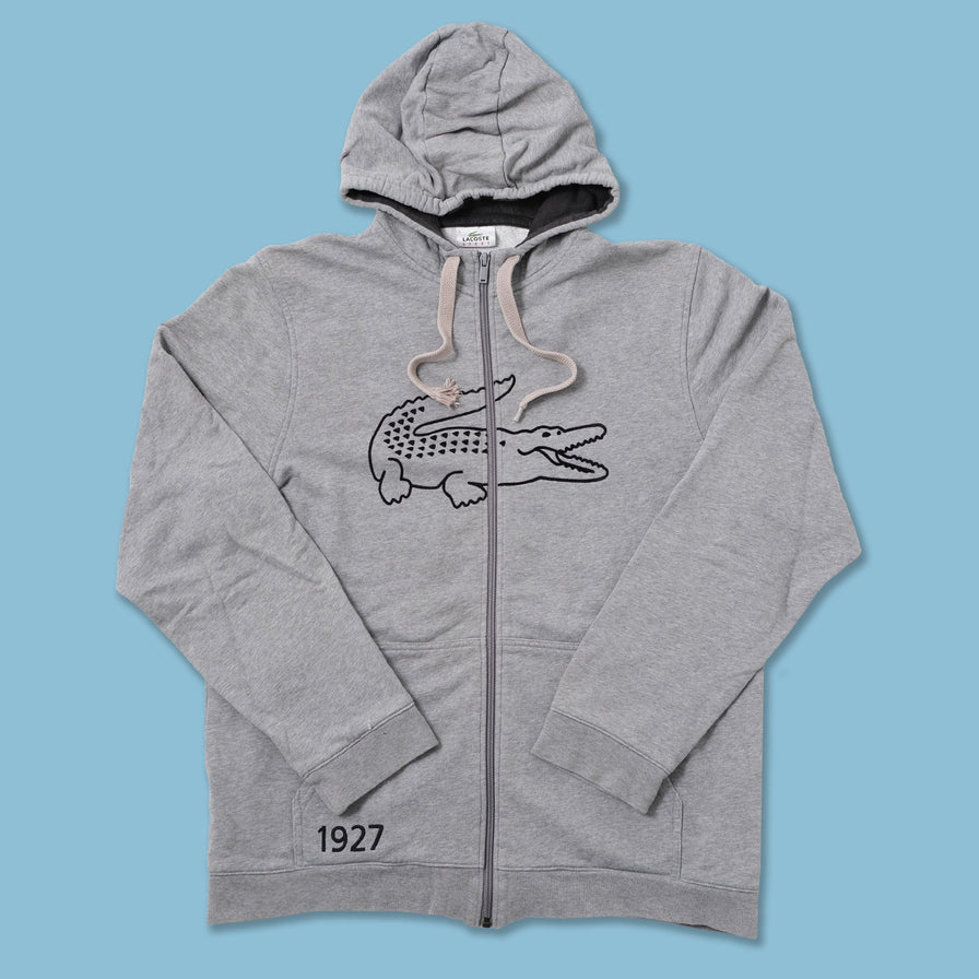 Vintage Lacoste Zip Hoody Large