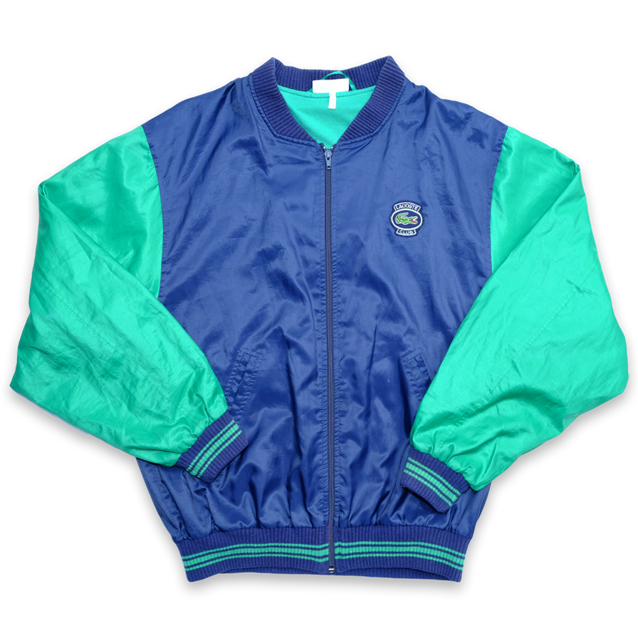 Vintage Lacoste Bomber Jacket Medium / Large - Double Double Vintage