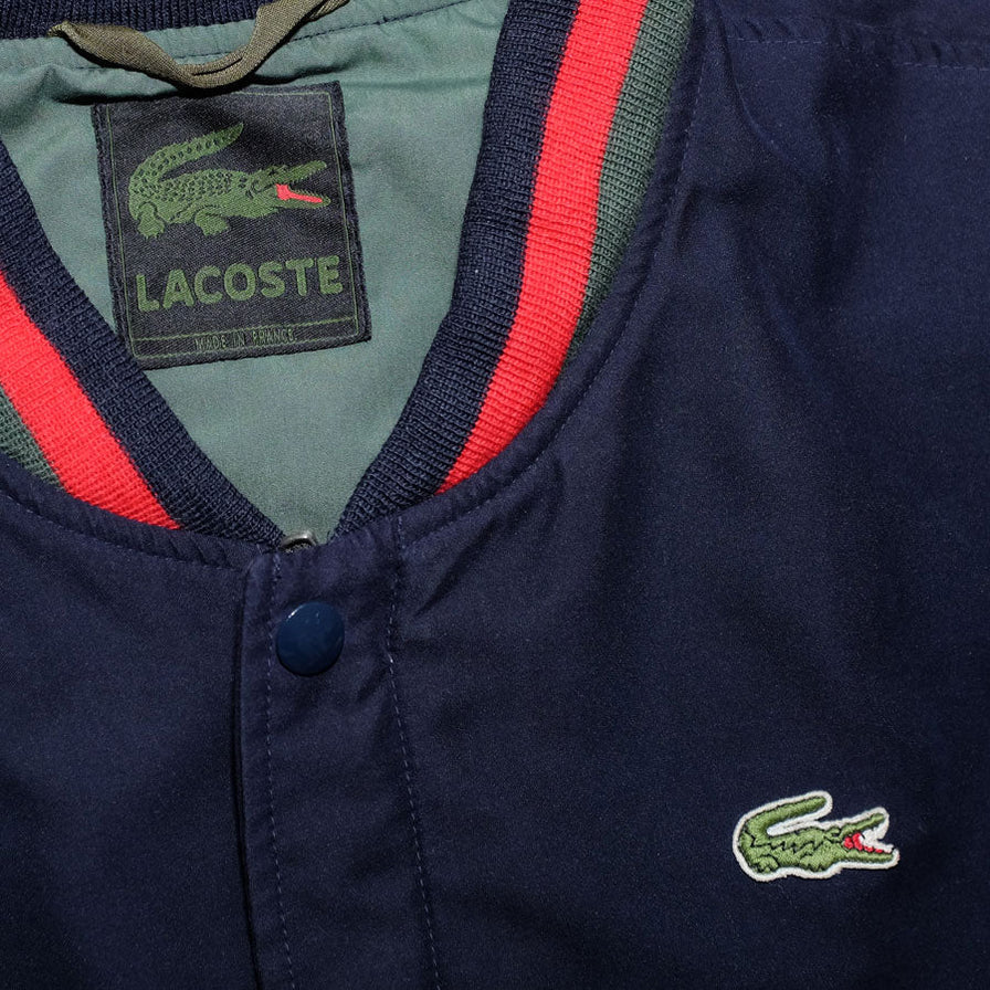 Vintage Lacoste Bomber Jacket Large - Double Double Vintage