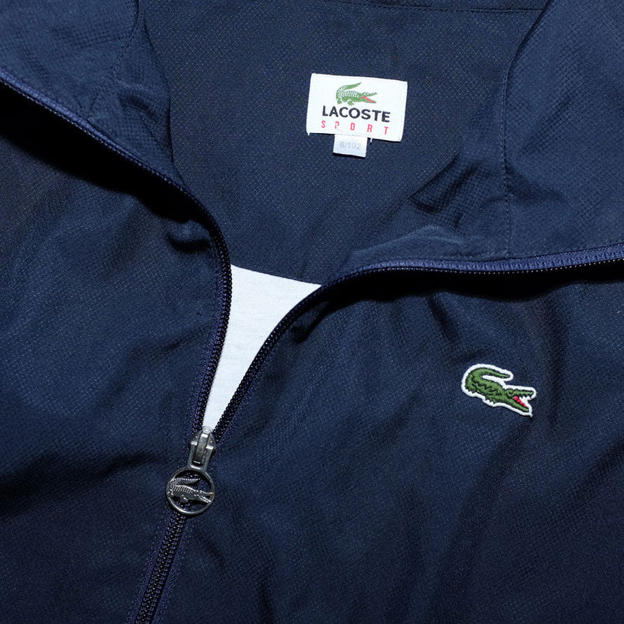 Vintage Lacoste Sport Track Jacket Large - Double Double Vintage