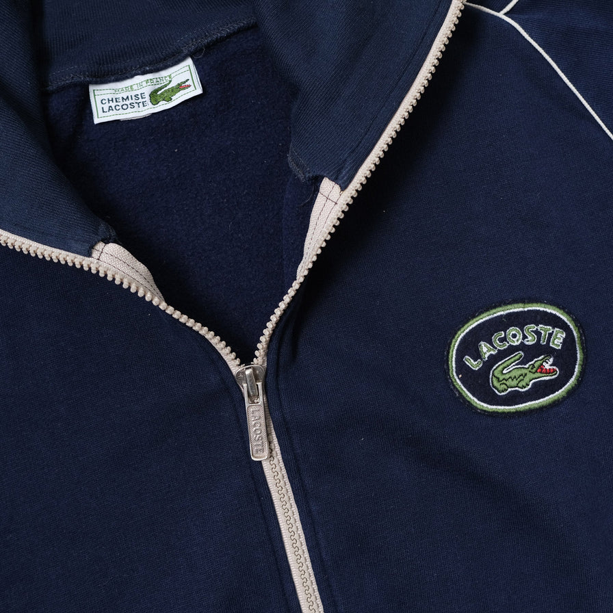 Vintage Lacoste Sweat Jacket Small