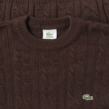 Vintage Lacoste Knit Sweater XLarge